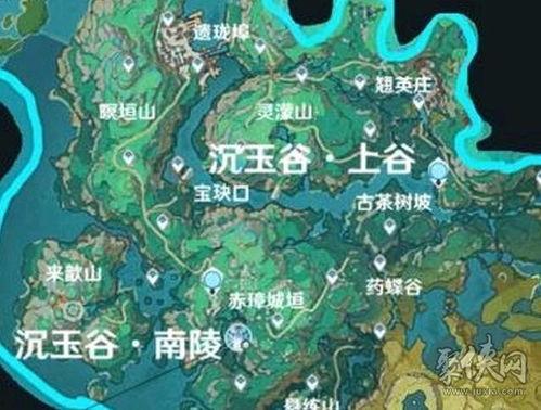原神地图最新爆料图片,神秘领域揭秘，探索未知世界的奇幻之旅